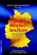 Cover: Das Mieterlexikon f&uuml;r alle Bundesl&auml;nder - Goldmann