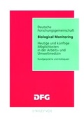 Cover: Biological Monitoring - Wiley-VCH