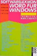 Cover: Softwarelexikon Word f&uuml;r Windows - Rowohlt Taschenbuch