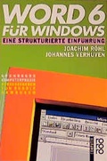 Cover: Word 6 f&uuml;r Windows - Rowohlt Taschenbuch