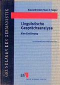 Cover: Linguistische Gespr&auml;chsanalyse - Erich Schmidt Verlag