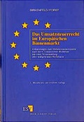 Cover: Das Umsatzsteuerrecht im Europ&auml;ischen Binnenmarkt - Erich Schmidt Verlag