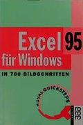 Cover: Excel f&uuml;r Windows 95 in 700 Bildschritten - Rowohlt Taschenbuch
