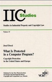 Enlarge image Cover: What is Protected in a Computer Program? - Wiley-VCH