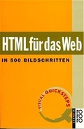 Cover: HTML f&uuml;r das Web in 500 Bildschritten - Rowohlt Taschenbuch