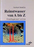 Cover: Reinstwasser von A bis Z - Wiley-VCH