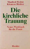 Cover: Die kirchliche Trauung - Verlag Herder