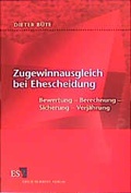 Cover: Zugewinnausgleich bei Ehescheidung - Erich Schmidt Verlag
