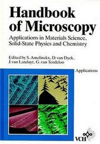 Enlarge image Cover: Handbook of Microscopy - Wiley-VCH