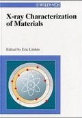 Cover: X-ray Characterization of Materials - Wiley-VCH