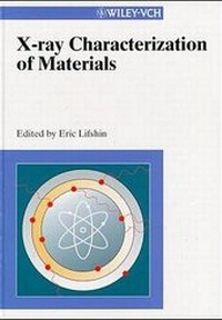 Bild vergrößern Bild: X-ray Characterization of Materials - Wiley-VCH