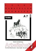 Cover: Lesen Darstellen Begreifen - Ausgabe A f&uuml;r Baden-W&uuml;rttemberg. Lese-... / 7. Schuljahr - Arbeitsheft - Cornelsen Verlag GmbH