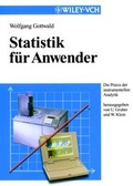 Cover: Statistik f&uuml;r Anwender - Wiley-VCH