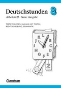 Cover: Deutschstunden Sprachbuch. Allgemeine Ausgabe / 8. Schuljahr - Arbeitsheft mit L&ouml;sungen - Cornelsen Verlag GmbH