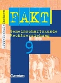 Cover: Fakt - Mittelschule Sachsen: Gemeinschaftskunde/Rechtserziehung - Bisherige Ausgabe / 9. Schuljahr - Sch&uuml;lerbuch - Cornelsen Verlag GmbH