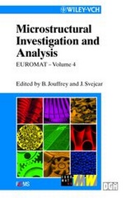 Enlarge image Cover: Microstructural Investigation and Analysis - Wiley-VCH