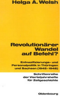 Enlarge image Cover: Revolutionärer Wandel auf Befehl? - Oldenbourg Wissenschaftsverlag