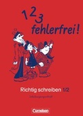 Cover: 1, 2, 3 - fehlerfrei! / 1./2. Schuljahr - Arbeitsheft in Schulausgangsschrift - Cornelsen Verlag GmbH