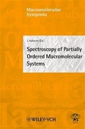 Cover: Spectroscopy of Partially Ordered Macromolecular Systems - Wiley-VCH