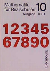 Enlarge image Cover: Mathematik für Realschulen - Oldenbourg Wissenschaftsverlag