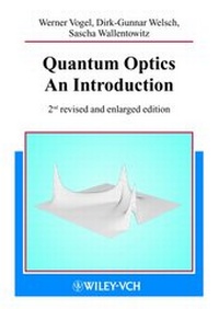 Enlarge image Cover: Quantum Optics - Wiley-VCH