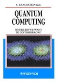 Cover: Quantum Computing - Wiley-VCH