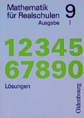 Cover: Mathematik f&uuml;r Realschulen - Oldenbourg Wissenschaftsverlag