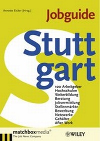 Enlarge image Cover: Jobguide Stuttgart - Wiley-VCH