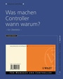 Cover: Was machen Controller wann warum? - Wiley-VCH
