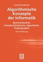 Cover: Algorithmische Konzepte der Informatik - Vieweg+Teubner Verlag