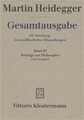 Cover: Gesamtausgabe. 4 Abteilungen / 3. Abt: Unver&ouml;ffentlichte Abhandlungen / Beitr&auml;ge zur Philosophie - Vittorio Klostermann Verlag