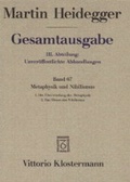 Cover: Metaphysik und Nihilismus - Vittorio Klostermann Verlag