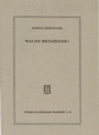Cover: Was ist Metaphysik? - Vittorio Klostermann Verlag