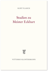 Abbildung von: Studien zu Meister Eckhart - Vittorio Klostermann Verlag