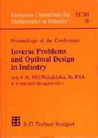 Enlarge image Cover: Proceedings of the Conference Inverse Problems and Optimal Design in Industry - Vieweg+Teubner Verlag