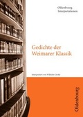 Cover: Gedichte der Weimarer Klassik - Oldenbourg Wissenschaftsverlag