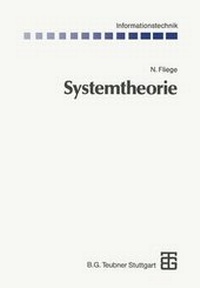Enlarge image Cover: Systemtheorie - Vieweg+Teubner Verlag
