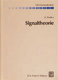 Bild vergrößern Bild: Signaltheorie - Vieweg+Teubner Verlag