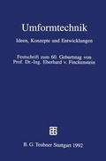 Cover: Umformtechnik - Vieweg+Teubner Verlag