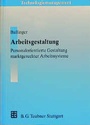 Cover: Arbeitsgestaltung - Vieweg+Teubner Verlag