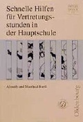 Cover: Schnelle Hilfen f&uuml;r Vertretungsstunden in der Hauptschule - Oldenbourg Wissenschaftsverlag