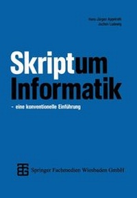 Enlarge image Cover: Skriptum Informatik - Vieweg+Teubner Verlag