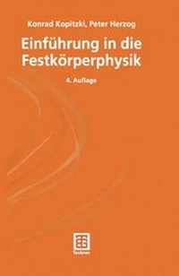Abbildung von: Einführung in die Festkörperphysik - Vieweg+Teubner Verlag