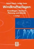 Cover: Windkraftanlagen - Vieweg+Teubner Verlag