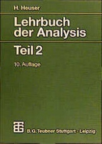 Enlarge image Cover: Lehrbuch der Analysis - Vieweg+Teubner Verlag