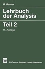 Cover: Lehrbuch der Analysis - Vieweg+Teubner Verlag