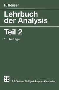 Enlarge image Cover: Lehrbuch der Analysis - Vieweg+Teubner Verlag
