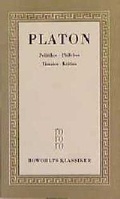 Cover: S&auml;mtliche Werke / Politikos, Philebos, Timaios, Kritias - Rowohlt Taschenbuch