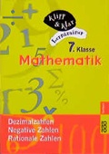 Cover: Mathematik, 7. Klasse - Dezimalzahlen, Negative Zahlen, Rationale Zahlen - Rowohlt Taschenbuch