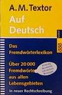 Cover: Auf deutsch - Rowohlt Taschenbuch
